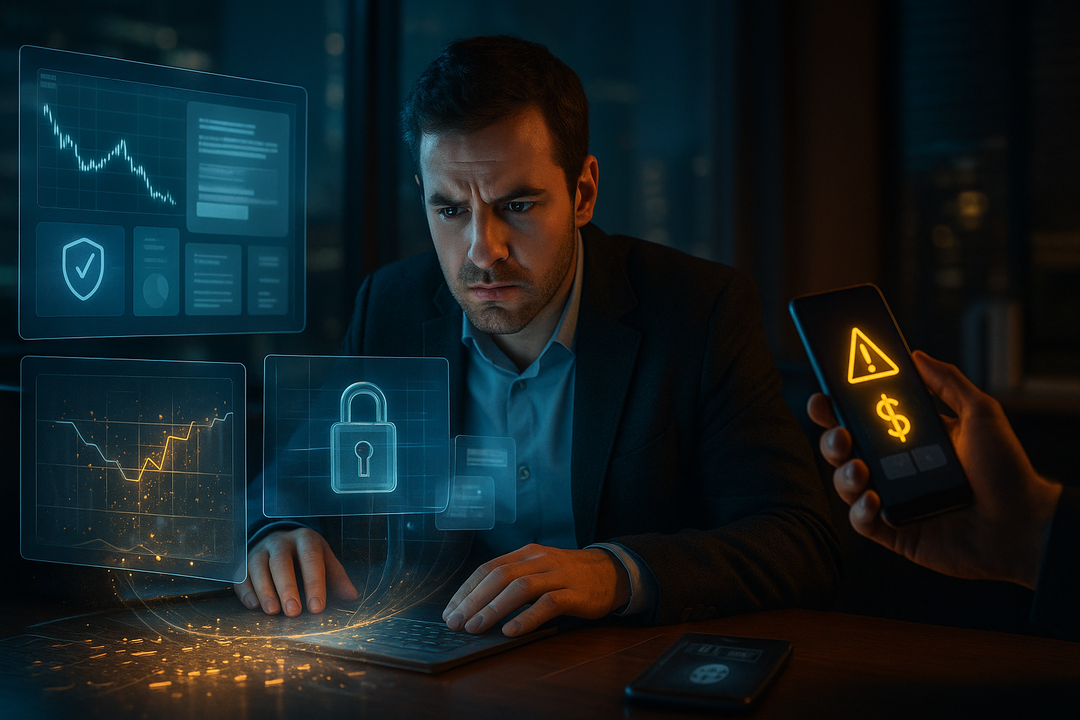 Representação de golpe exigindo taxa para liberar saque com sinais de fraude e solicitações de pagamento adiantado