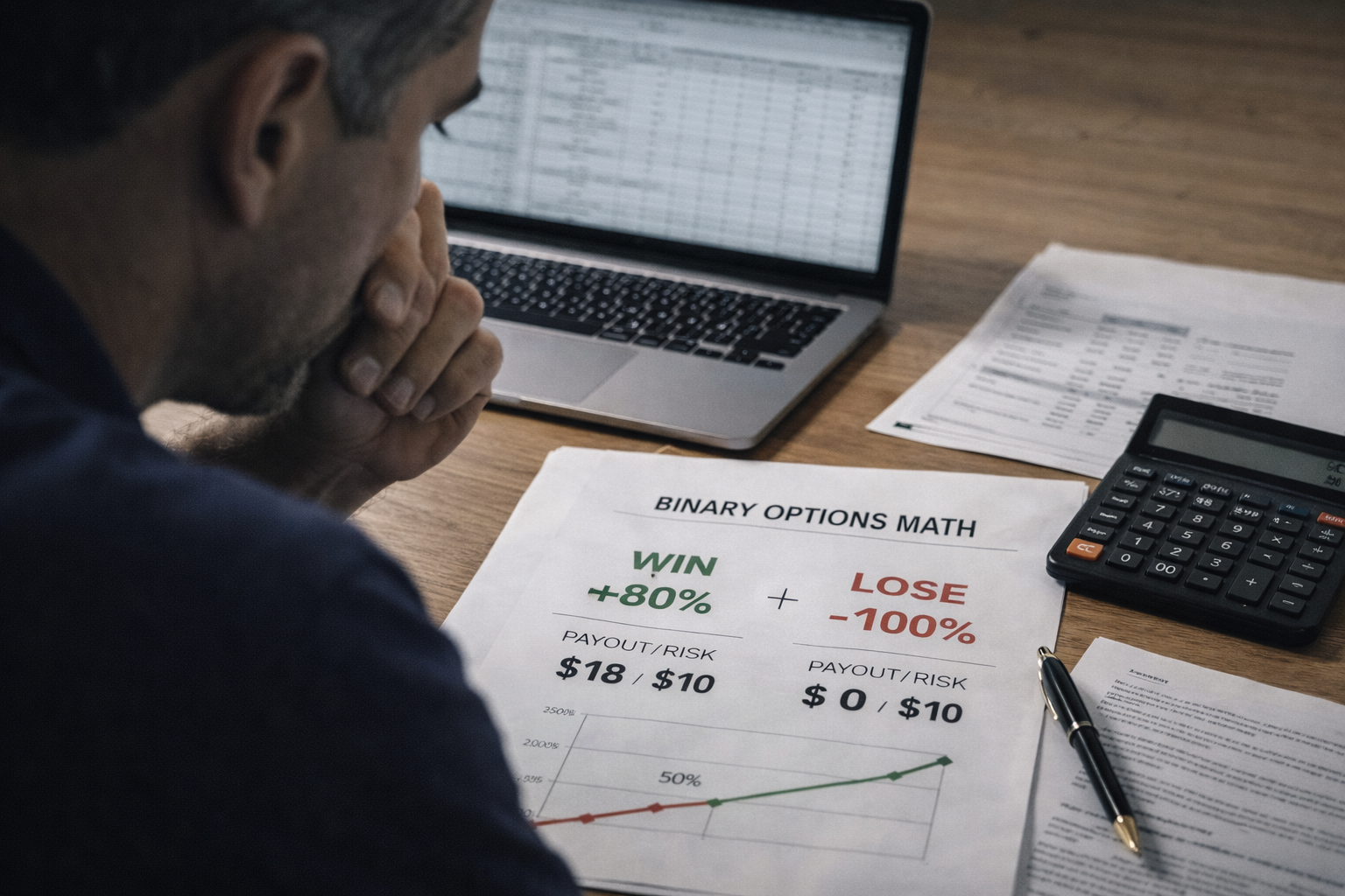 Payout em opções binárias: por que a matemática pode ser contra você e onde a execução vira o “golpe invisível”