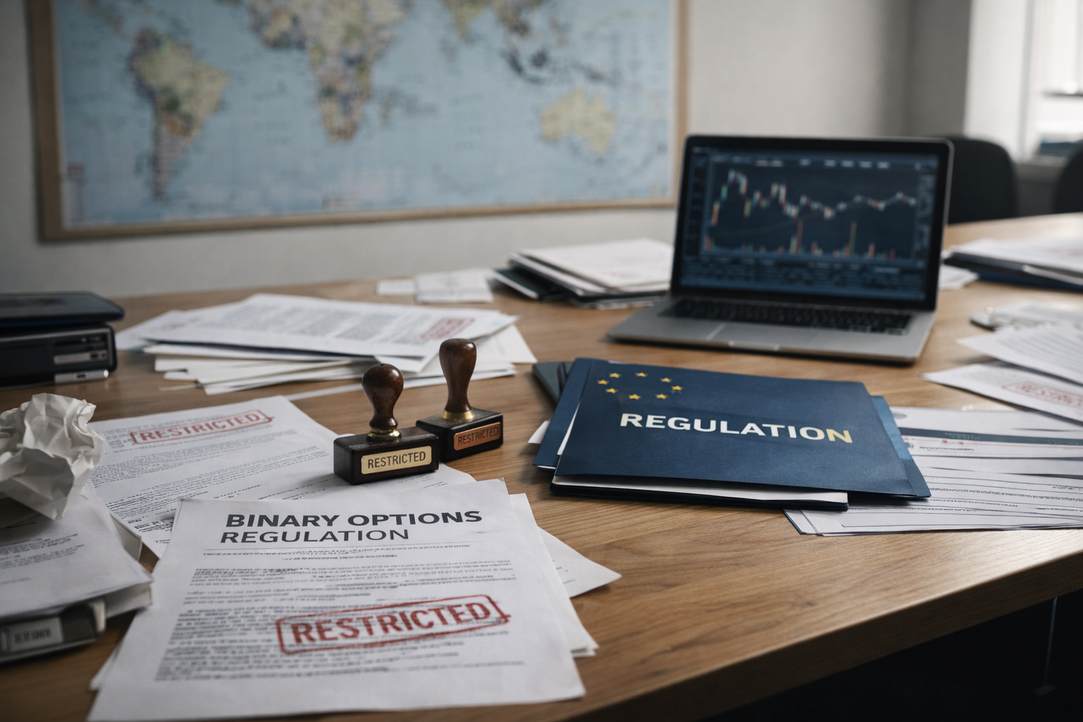 Regulação de opções binárias em 2025–2026: por que vários países endureceram e como o produto voltou com outro nome