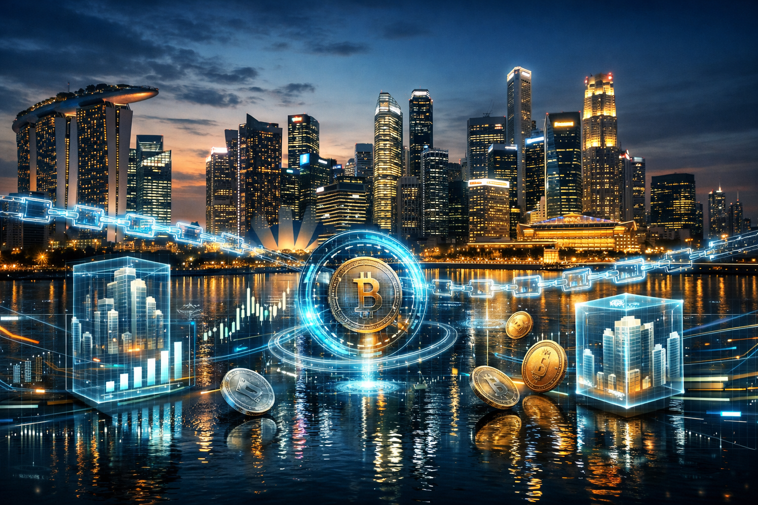 Singapura avança em títulos tokenizados e prepara lei de stablecoins