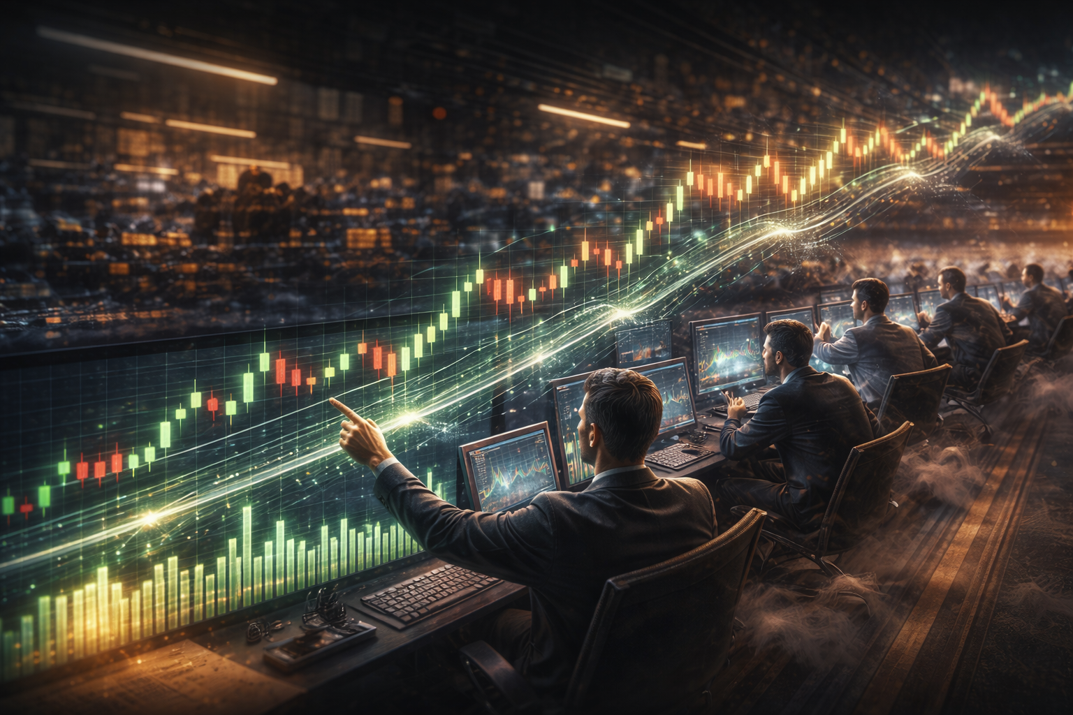 Tendência forte vs exaustão em opções binárias: como reconhecer continuidade sem “perseguir” (e sinais simples de falha)