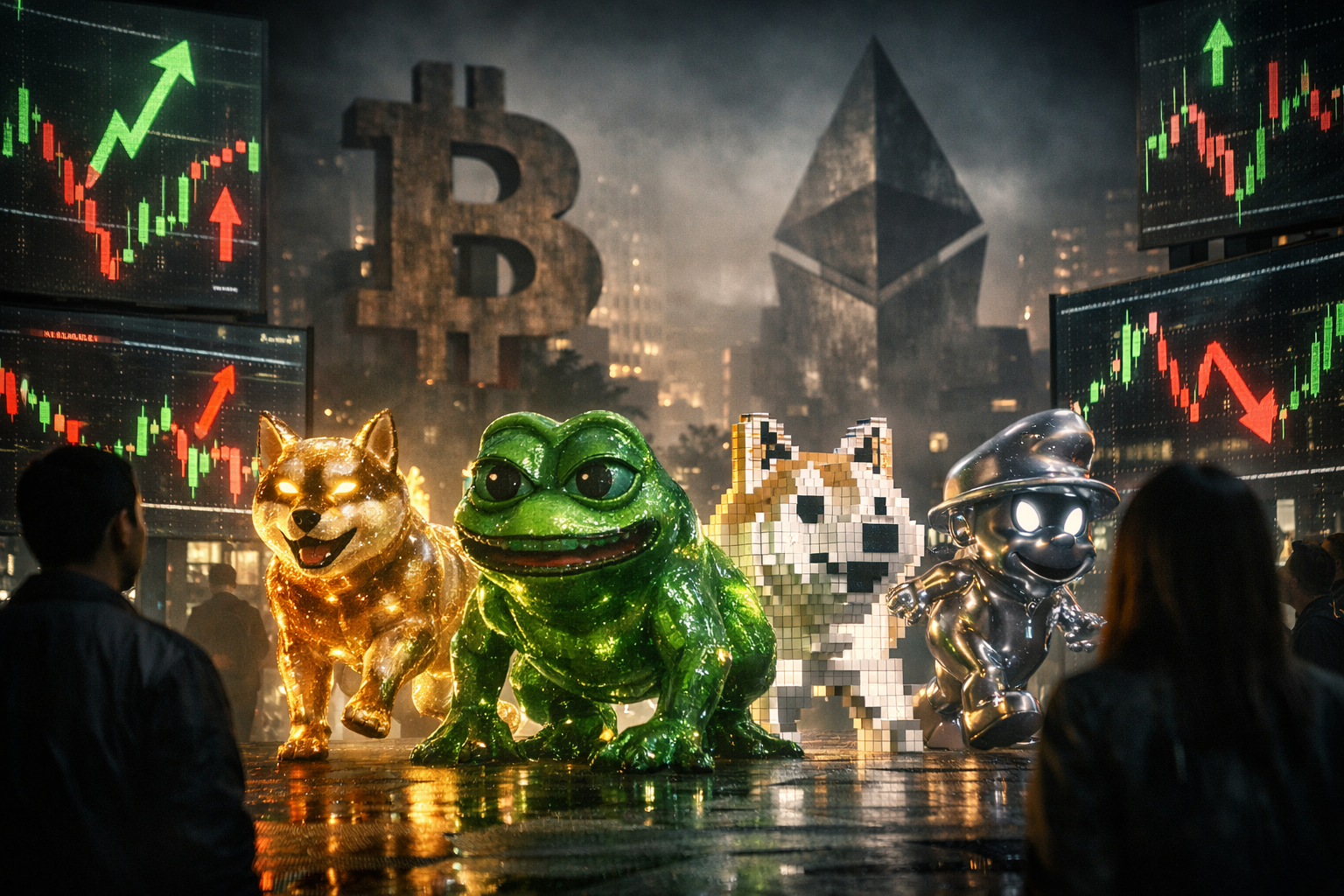 Criptomoedas em altas e o “efeito manchete”: por que memecoins lideram quando o mercado está sem convicção