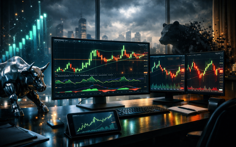 Criptomoedas em alta hoje: 3 sinais de força real e 3 sinais de armadilha