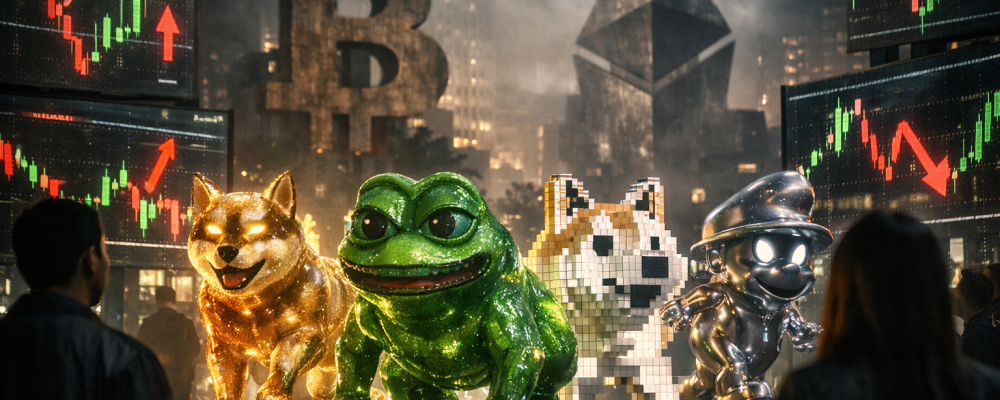 Criptomoedas em altas e o “efeito manchete”: por que memecoins lideram quando o mercado está sem convicção