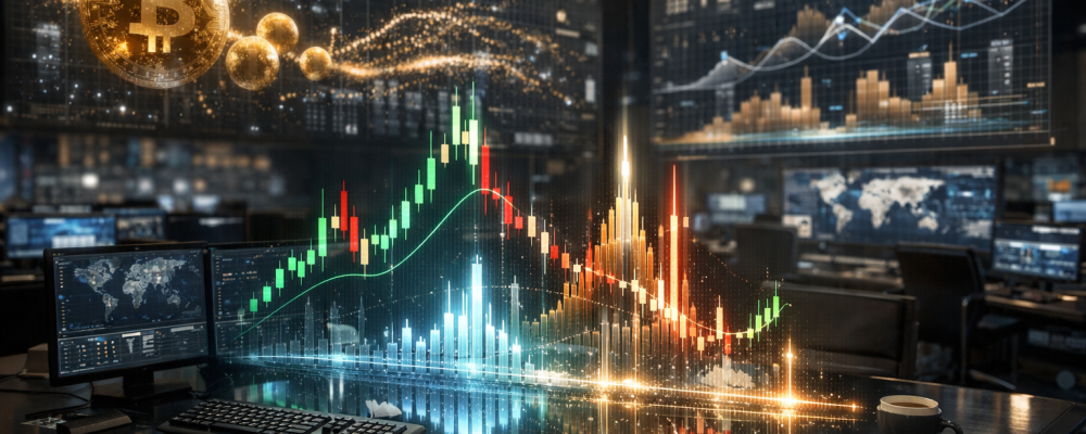 Criptomoedas hoje: 5 dados que importam (preço, volume, dominância, juros e derivativos)