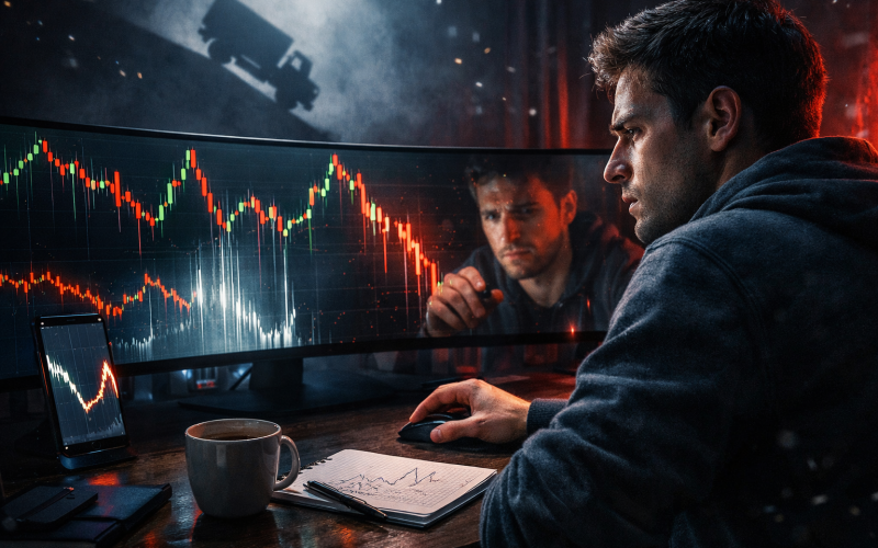 Criptomoedas hoje: como ler o mercado em 10 minutos sem cair no golpe do entusiasmo