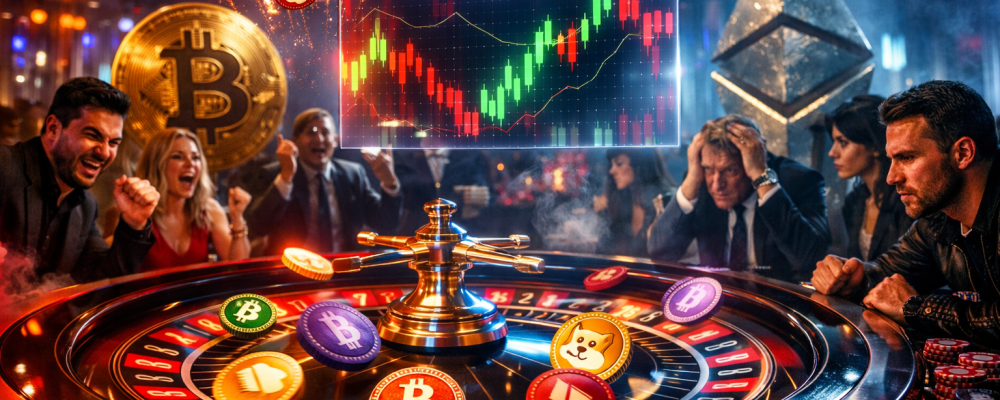 Criptomoedas hoje: por que as maiores moedas ficam “paradas” enquanto o cassino pega fogo