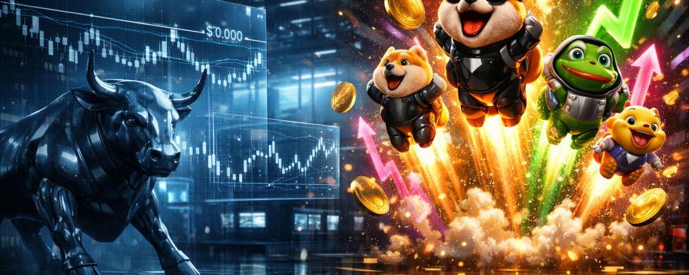 Criptomoedas hoje: por que memecoins disparam quando falta tendência no “mercado sério”
