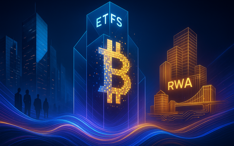 A segunda onda cripto: por que todo mundo está falando de ETFs, RWAs e a “virada institucional”