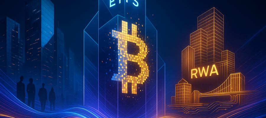 A segunda onda cripto: por que todo mundo está falando de ETFs, RWAs e a “virada institucional”