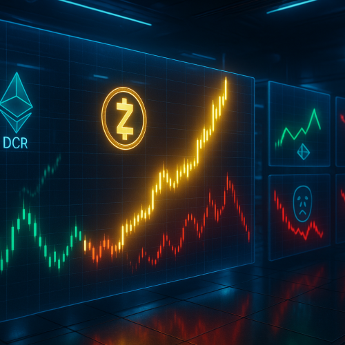 Dia de sangue nas altcoins, mas Zcash brilha: o que o relatório do dia revela sobre o mercado