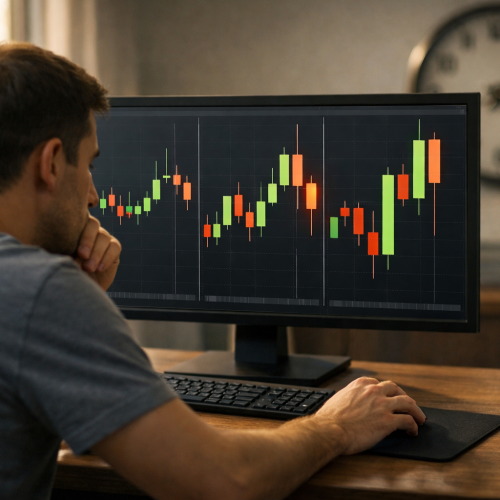 Velas (candlesticks) em opções binárias: os padrões que iniciantes mais confundem (e por que contexto é tudo)