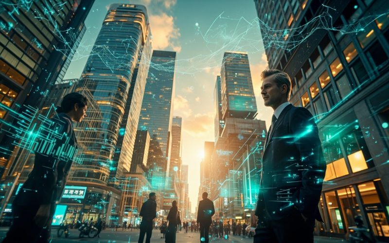 IA impulsionando valorização e desempenho de ações de bancos