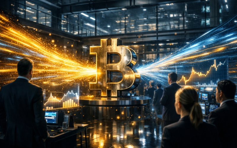 Maior entrada em ETFs de Bitcoin desde outubro: por que o inflow de ~US$ 760 milhões em 14/jan muda a leitura do mercado