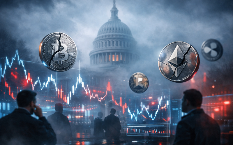 Clarity Act travado no Senado: por que a regulação cripto nos EUA aumenta o prêmio de risco e mexe com o mercado