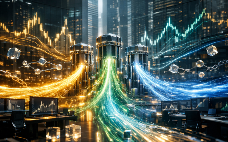 Inflow de ~US$ 2,2 bi em ETPs globais de cripto: por que o relatório da CoinShares reforça “janelas” de fluxo institucional e o risco do puxa-encolhe