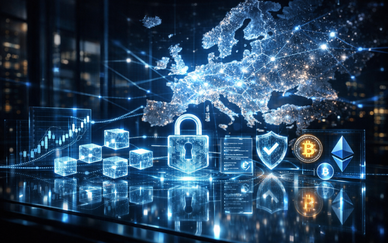 Europa: DAC8 entra em vigor e amplia reporte fiscal de cripto