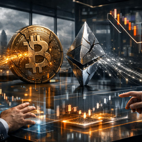Saídas dos ETFs de Bitcoin e Ethereum disparam: o que o fluxo institucional está dizendo quando o BTC cai