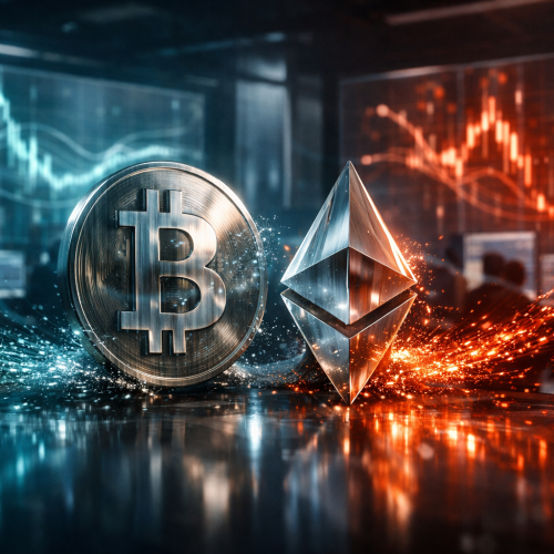 ETFs spot de Bitcoin e Ethereum começam 2026 com rotação “risk-off”: o que o fluxo revela (e o que não revela)