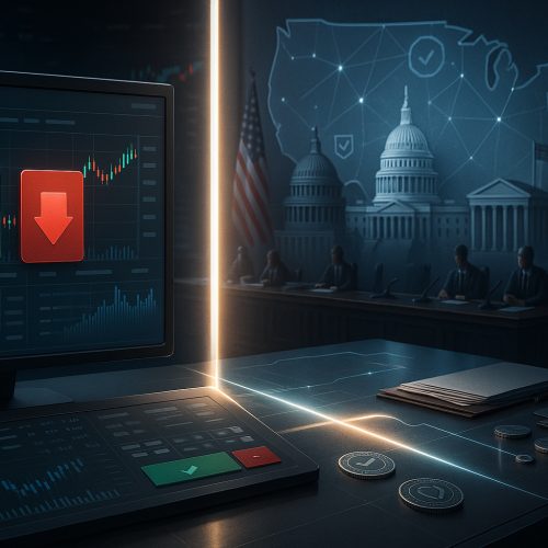 Visual abstrato de contratos sim/não e mercados de previsão como alternativa ao formato clássico de opções binárias