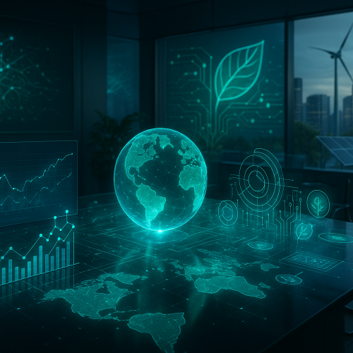 IA para rastrear e analisar investimentos climáticos e financiamento sustentável