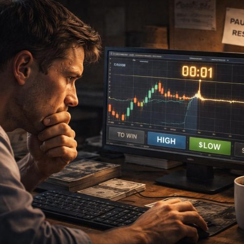 ⁨ ⁨Quase deu certo” em opções binárias: por que o near miss vicia e aumenta seus cliques