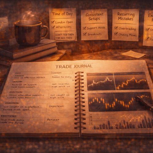 Meta diária em opções binárias: como definir sem virar “caça ao lucro” (e sem cair em overtrading)