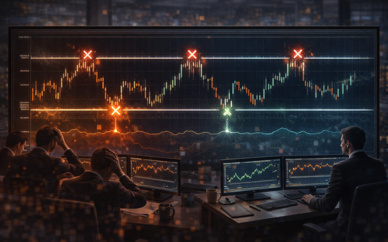 Como identificar range (mercado de lado) em opções binárias e filtrar falso rompimento sem cair na armadilha