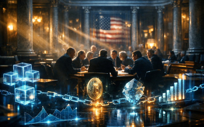 Senadores nos EUA apresentam projeto para definir regras do mercado cripto: por que enquadramento de tokens pode destravar (ou travar) o institucional