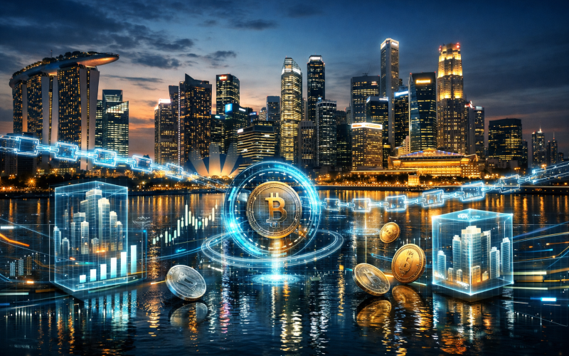Singapura avança em títulos tokenizados e prepara lei de stablecoins