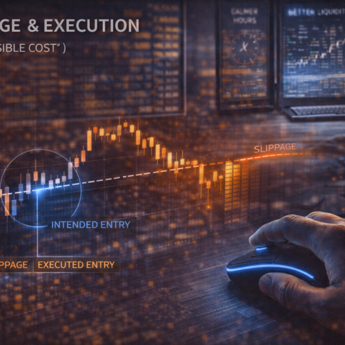 Slippage em opções binárias: por que uma entrada “boa” fica ruim na execução (latência) e como reduzir o custo invisível